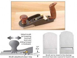 Veritas P3671 Bevel-up Smoother Plane with PM-V11 blade £334.49